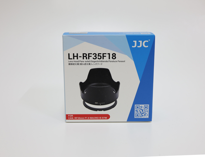 【値下げ】キヤノンRF35mm F1.8 社外フード付き RF35mm F1.8は「本命」か？弱点をカバーするJJCのレンズフード
